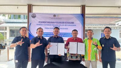 Teken MoU dengan PKBM Budi Jaya, Rutan Sukadana  Perluas Akses Pendidikan Warga Binaan