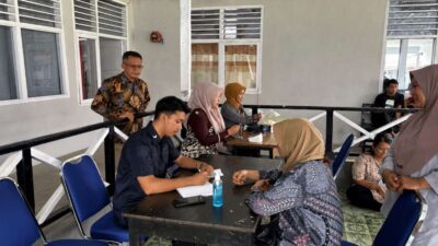 Peduli Kesehatan Keluarga Warga Binaan, Lapas Muara Tebo Gelar Pemeriksaan Kesehatan Gratis