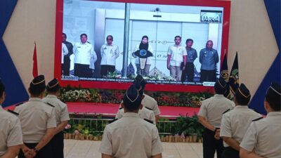 Lapas Khusus Kelas IIA Karanganyar Ikuti Apel Bersama Bulan Juli 2026 Secara Virtual