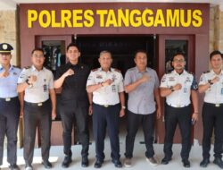 Perkuat Sinergitas, Kalapas Kotaagung Jalin Koordinasi Bersama Polres Tanggamus