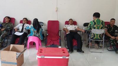 Rutan Menggala Turut Partisipasi Dalam Donor Darah Peringatan ke,79 Hari Bakti TNI Angkatan Udara 2026