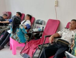 Rutan Kelas IIB Menggala Turut Partisipasi Dalam Donor Darah Peringatan ke-79 Hari Bakti TNI Angkatan Udara 2026