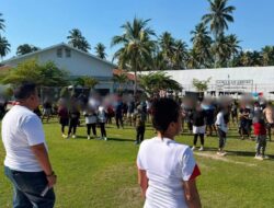 Warga Binaan Lapas Ampana Gelar Senam Pagi Bersama Untuk Menjaga Kesehatan dan Bangun Semangat Positif