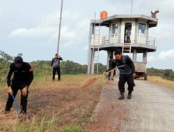 Jumat Bersih, Lapas Khusus Karanganyar Gelar Kerja Bakti Kebersihan Lingkungan