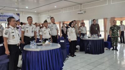 Karutan Bandar Lampung Hadiri Coffee Morning Perkuat Sinergi Aparat Penegak Hukum