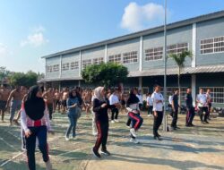 Bangun Semangat dan Kebugaran Bersama, Rutan Sukadana Perkuat Pembinaan Jasmani Petugas dan Warga Binaan