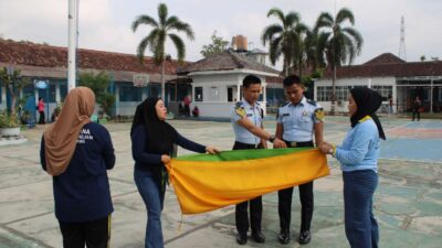 Perkuat Pembinaan Kepribadian, Taruna dan Taruni Poltekimipas Gelar Pelatihan Upacara Bagi Warga Binaan