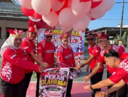 Pererat Kebersamaan Kemerdekaan, Lapas Bandar Lampung Resmi Membuka Pekan Olahraga Warga Binaan dan Petugas