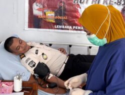 Peringati HUT ke-81 RI,Lapas Ampana Gelar Kegiatan Donor Darah Sebagai Wujud Kepedulian Sosial dan Semangat Berbagi untuk Sesama