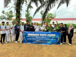 Semarak HUT ke-81 RI, Lapas Muara Tebo Gelar Bakti Sosial Jumat Berkah Bagikan Sembako kepada Masyarakat