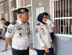 Kalapas Ike Rahmawati Didampingi KPLP Lapas Bandar Lampung Pimpin Deteksi Dini serta Kontrol Fasilitas Hunian