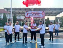 Rutan Kelas I Bandar Lampung Gelar Upacara Pembukaan Pekan Olahraga Dalam Semarak HUT Ke-81 RI