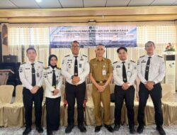 Bapas Kotabumi Ambil Peran Strategis Teken Perjanjian Kerjasama Dengan Dinas Ketenagakerjaan Lampung