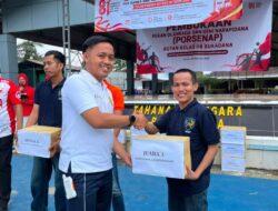 Semarak HUT Ke-81 RI, Rutan Sukadana dan IPARI Lampung Timur Kolaborasi Gelar Fun Games bagi Warga Binaan