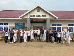 Semarak HUT ke-81 RI, Jajaran Lapas Muara Tebo Gelar Aksi Bersih Kemerdekaan