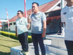 Senam Pagi Jadi Momentum Kalapas Perkuat Disiplin Jelang HUT Ke-81 RI