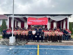 Semangat Kemerdekaan, Rutan Kelas I Bandar Lampung Gelar Upacara HUT ke-81 RI