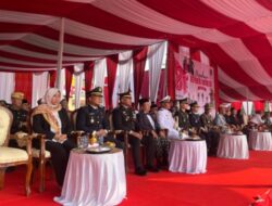 HUT RI ke-81, Karutan Sukadana Ikuti Upacara Bersama Forkopimda
