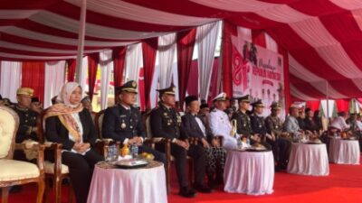 HUT RI ke-81, Karutan Sukadana Ikuti Upacara Bersama Forkopimda