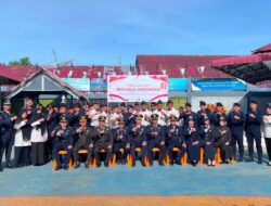 Lapas Kota Bakti Laksanakan Upacara Bendera HUT Ke-81 Kemerdekaan RI
