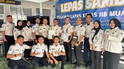 Lapas Muara Tebo Gelar Lepas Sambut Pejabat Struktural Dalam Perkuat Kebersamaan