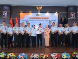 Estafet Kepemimpinan Pemasyarakatan, Kalapas Muara Tebo Hadiri Sertijab Kalapas Bangko