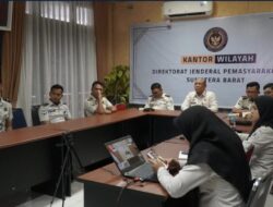 Perkuat Disiplin dan Sinergi, Kanwil Ditjenpas Sumatera Barat Ikuti Arahan Dirjenpas Secara Virtual