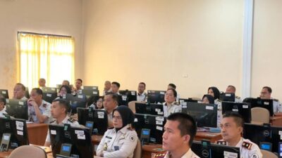 Tingkatkan Profesionalisme Aparatur, Kalapas Kelas I Bandar Lampung Ikuti Uji Kompetensi Program Pro ASN BKN