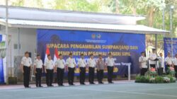 Kalapas Karanganyar Hadiri Upacara Pengambilan Sumpah Janji PNS di Lingkungan Ditjenpas Jawa Tengah