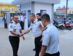 Perkuat Pengawasan dan Pembinaan, Lapas Muara Tebo Terima Kunjungan Monev Kanwil Ditjenpas Jambi