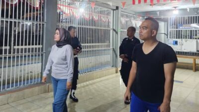 Kalapas Kelas I Bandar Lampung Didampingi Ka KPLP Pimpin Kontrol Malam Hari Tegaskan Bebas dari Halinar Harga Mati