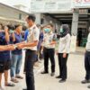 Rutan Kota Agung Bagikan Masker Kepada Warga Binaan Guna Antisipasi Dampak Abu Vulkanik Gunung Anak Krakatau