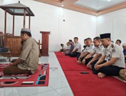 Bersimpuh Memohon Perlindungan, Lapas Muara Tebo Gelar Sholat Tolak Bala dan Doa Bersama