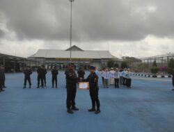 Kelapas Pimpin Apel Pagi, Karupam II Septian Sumarno Dianugerahi Pegawai Teladan
