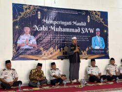 Peringati Maulid Nabi Muhammad SAW, Lapas Muara Tebo Tingkatkan Pembinaan Kepribadian dan Penguatan Nilai Keagamaan Bagi Warga Binaan