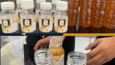 Lapas Tanjungpandan Lakukan Pengemasan Madu Sebagai Pemasaran Produk UMKM Hasil Karya WBP