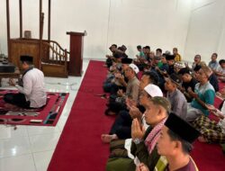 Warga Binaan dan Pegawai Lapas Muara Tebo Doakan Delapan Orang yang Hilang Kontak di Anak Krakatau