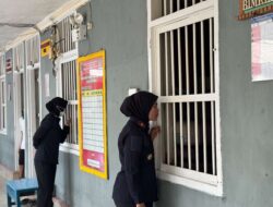 Deteksi Dini dan Perkuat Pengawasan, Kalapas Kelas I Bandar Lampung dan Jajaran Kontrol Langsung Blok Hunian Warga Binaan