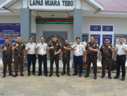 Perkuat Sinergi Penegakan Hukum, Kepala Lapas Muara Tebo Sambut Kunjungan Perdana Kajari Tebo