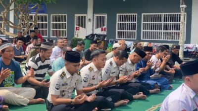 Kemarau Terus Berlangsung, Rutan Sukadana Gelar Sholat Istisqa