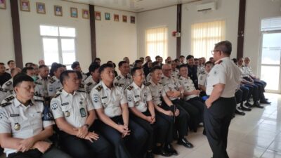 Kakanwil Ditjenpas Lampung Beri Penguatan Kepada Jajaran Lapas Metro Diminta Jaga Komitmen