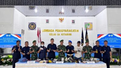 Langkah Nyata Pemasyarakatan Bersih, Lapas Kotabumi Bersinergi dengan TNI-Polri Wujudkan Zero Halinar