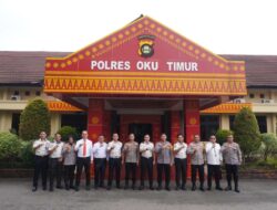 Langkah Sinergi Terus Diperkuat, Kalapas Martapura Jalin Silaturahmi dengan Polres Oku Timur