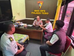 Gandeng Aparat Penegak Hukum, Lapas Muara Tebo Jalin Koordinasi Dalam Perkuat Keamanan dan Ketertiban