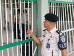 Deteksi Dini dan Pastikan Blok Hunian Tetap Steril, Kepala KPLP Bersama Pejabat Struktural Gelar Kontrol dan Pengecekan Kamar Warga Binaan