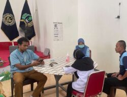 Lapas Ampana Lakukan Pemeriksaan Rutin Kondisi Kesehatan Warga Binaan