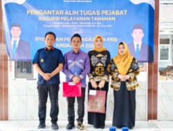 Penuh Kehangatan, Rutan Sukadana Gelar Pengantar Alih Tugas Kasubsi Pelayanan Tahanan