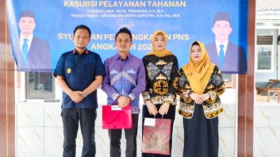 Penuh Kehangatan, Rutan Sukadana Gelar Pengantar Alih Tugas Kasubsi Pelayanan Tahanan