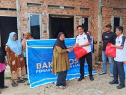 Berbagi dan Peduli, Lapas Narkotika Bandar Lampung Salurkan Bantuan Sosial