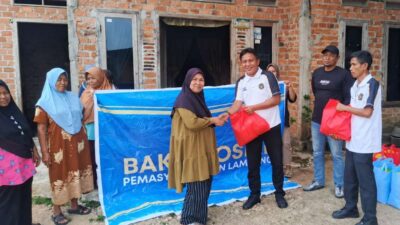 Berbagi dan Peduli, Lapas Narkotika Bandar Lampung Salurkan Bantuan Sosial